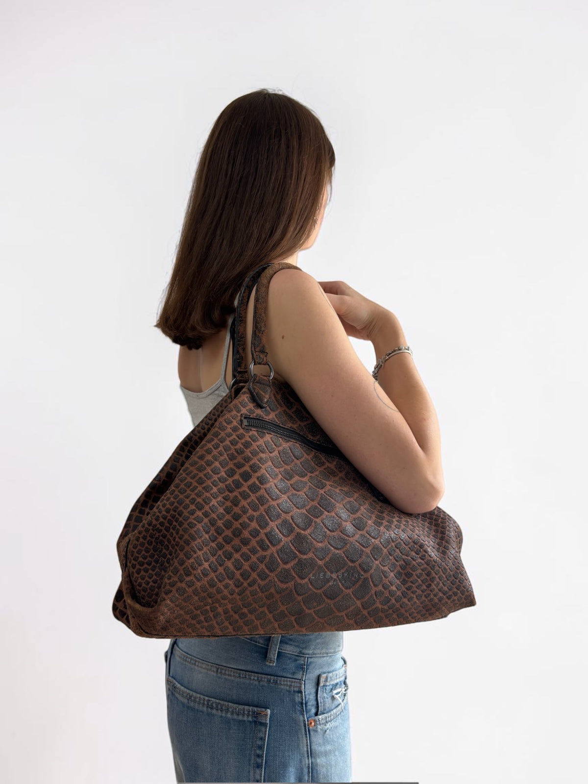 LIEBESKIND SNAKE SHOPPER