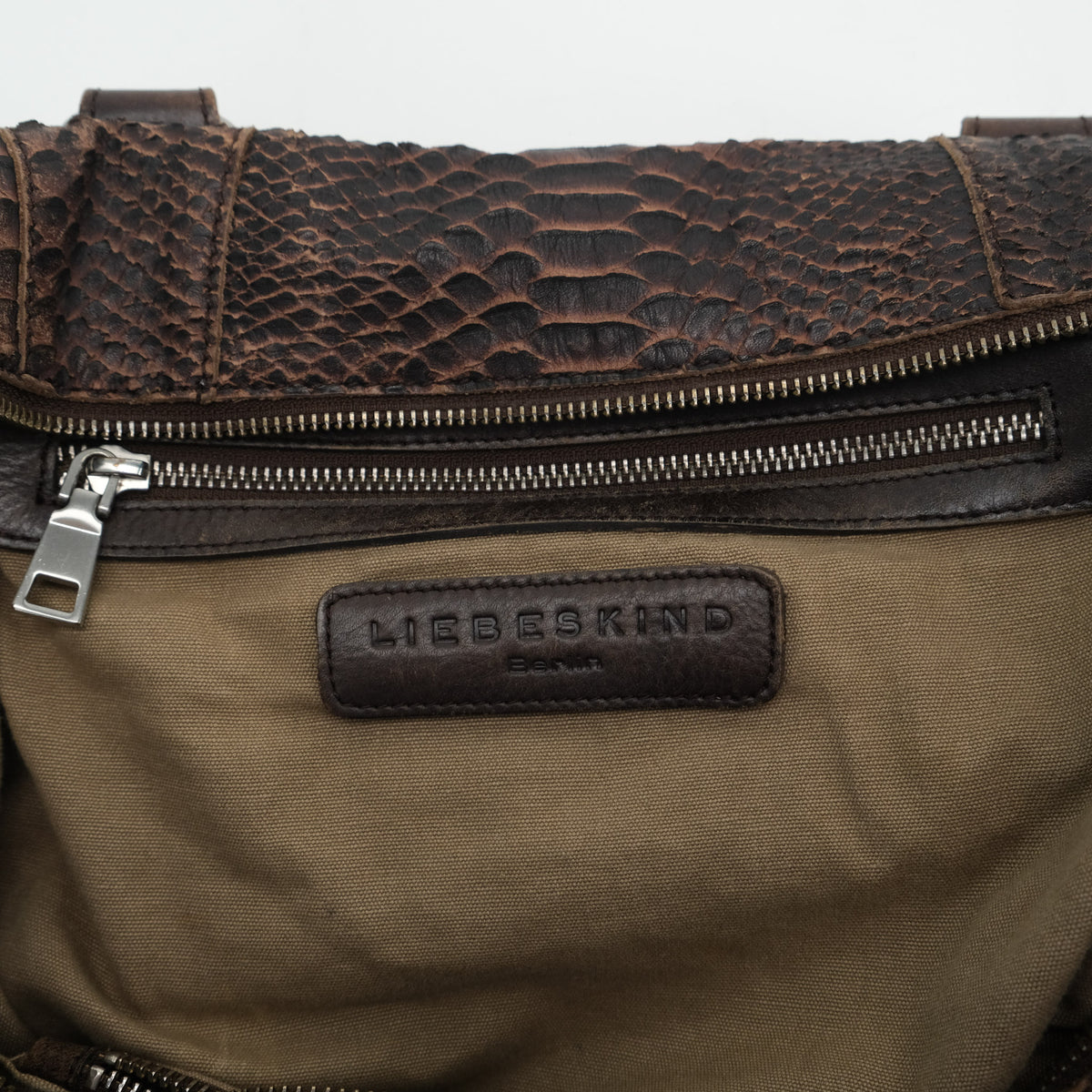 LIEBESKIND SNAKE SHOPPER LARGE