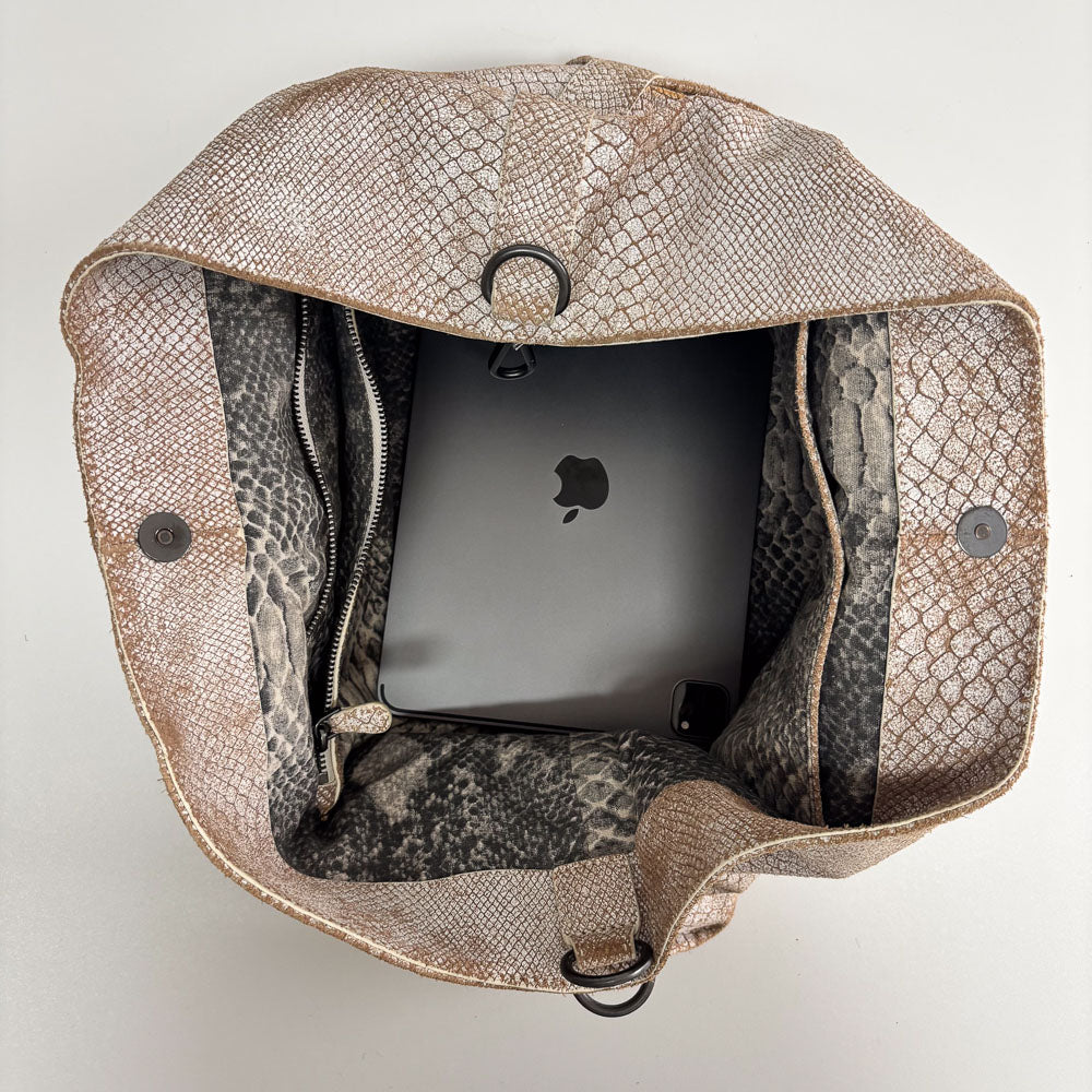 LIEBESKIND CHELSEA SNAKE SHOPPER