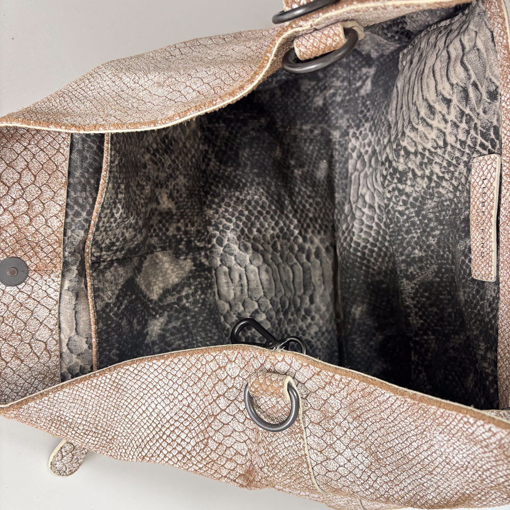 LIEBESKIND CHELSEA SNAKE SHOPPER