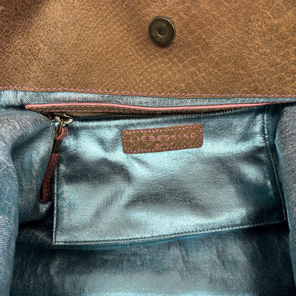 LIEBESKIND CHELSEA SNAKE SHOPPER