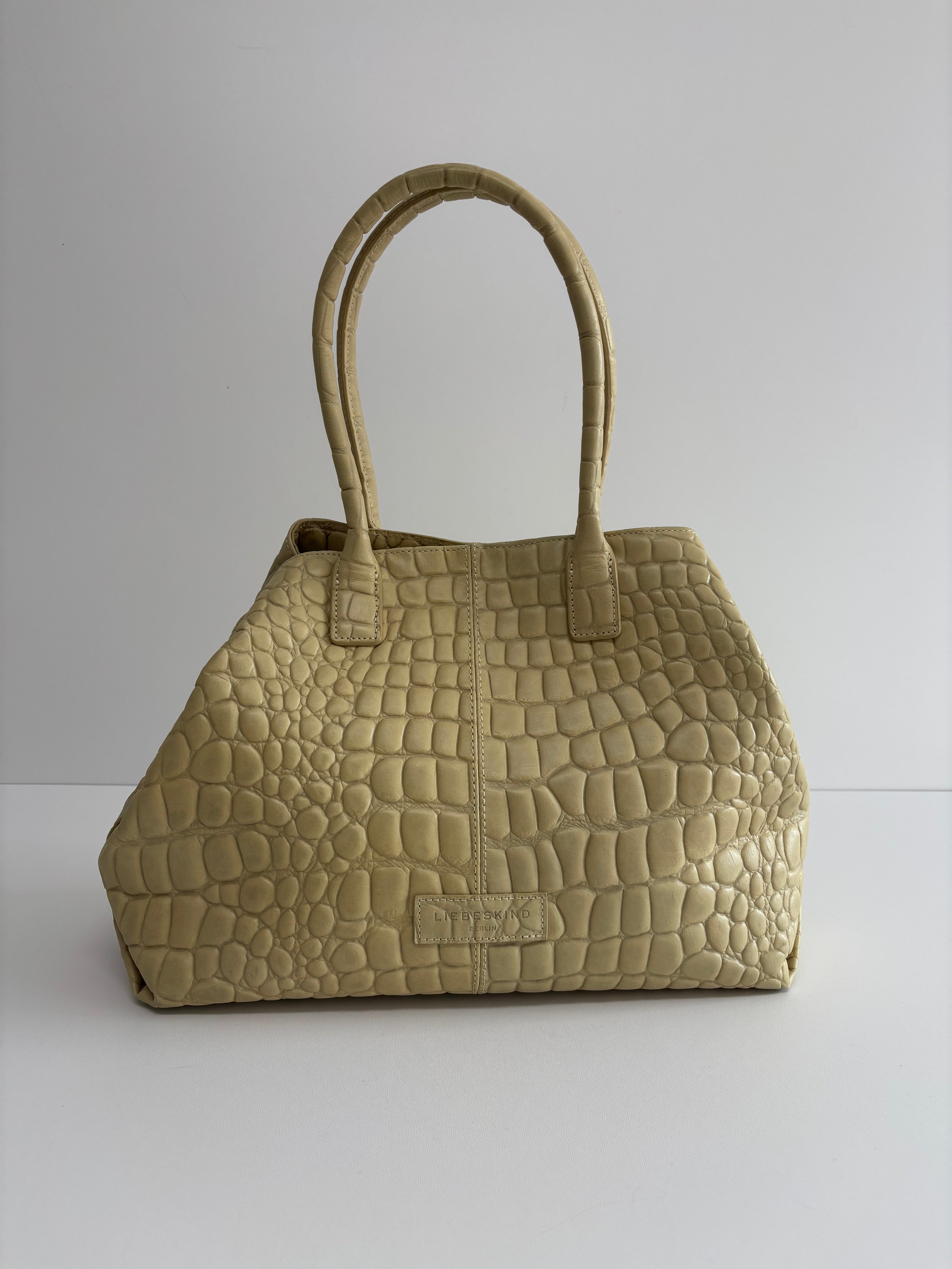 LIEBESKIND CROCO SHOPPER