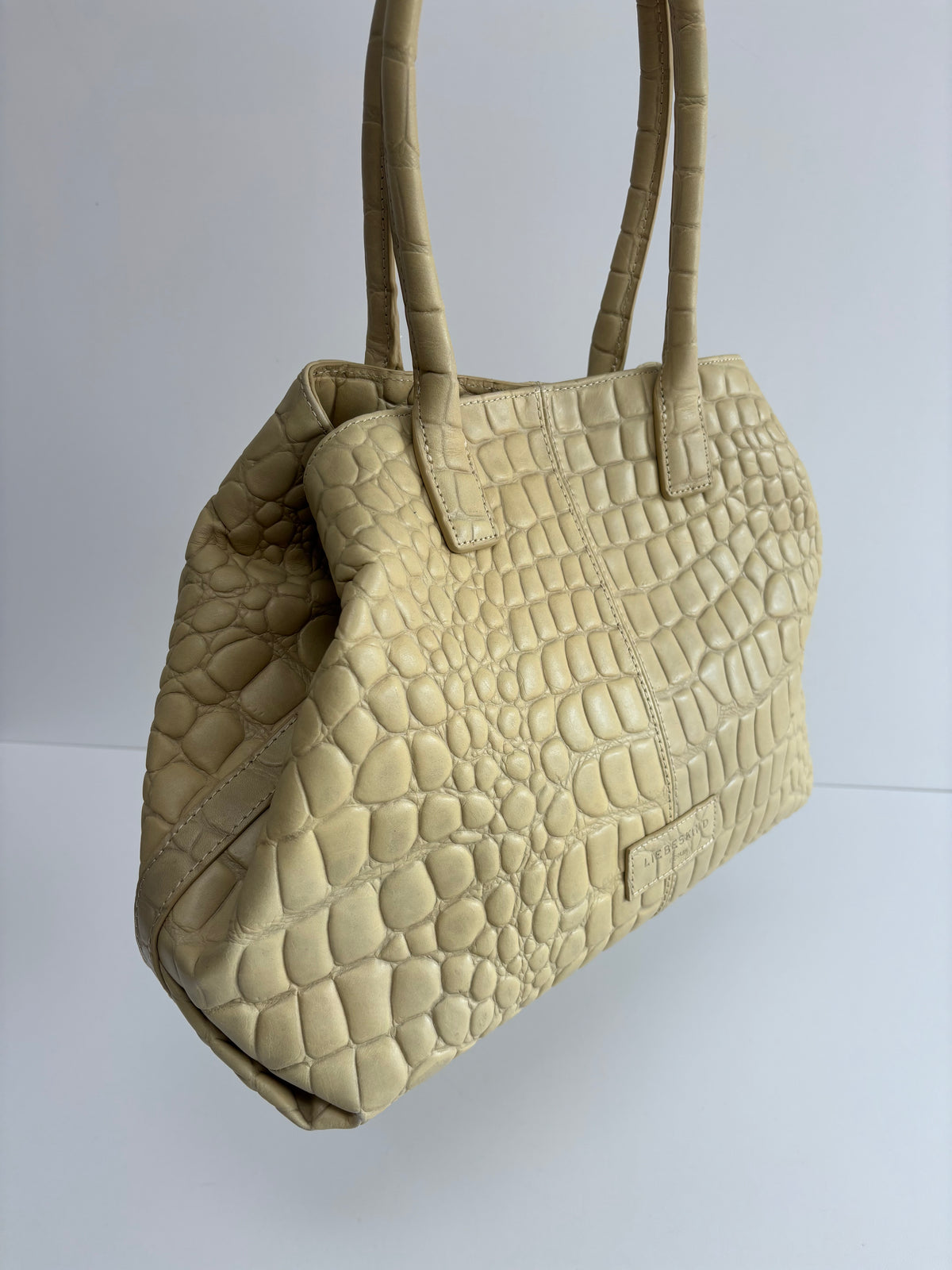 LIEBESKIND CROCO SHOPPER