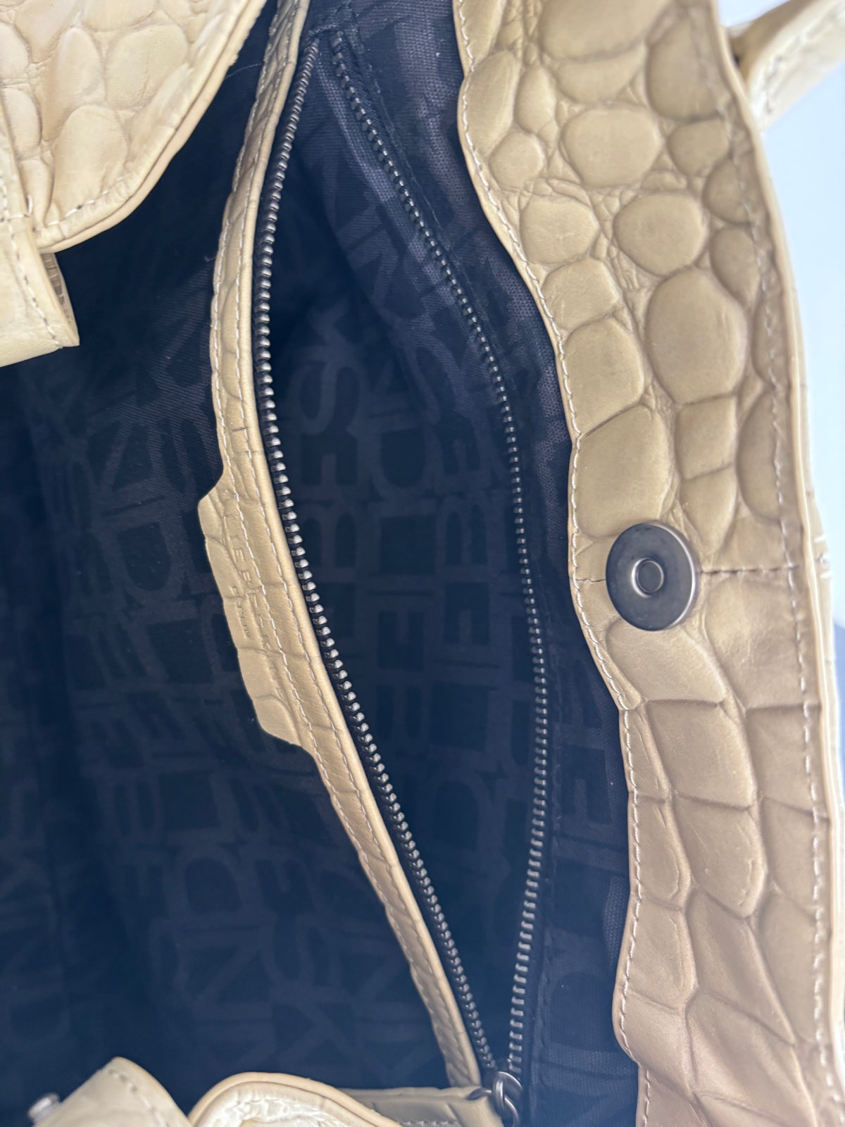 LIEBESKIND CROCO SHOPPER