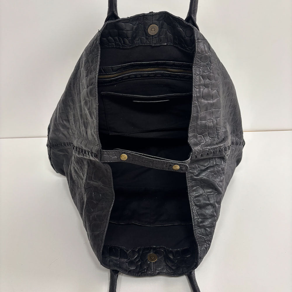 LIEBESKIND CROCO CHELSEA SHOPPER