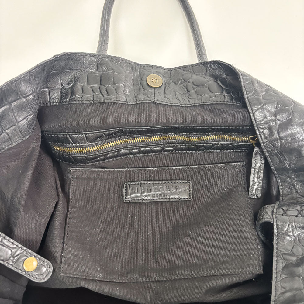 LIEBESKIND CROCO CHELSEA SHOPPER