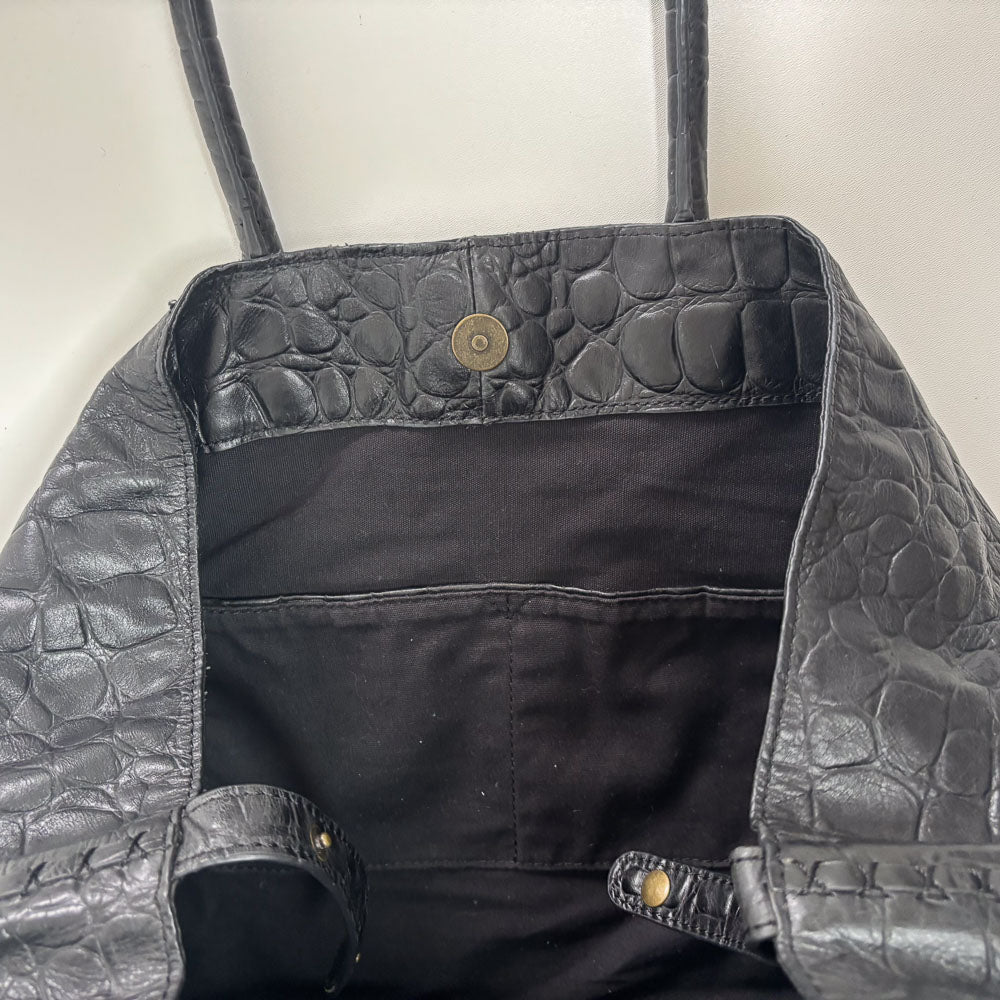 LIEBESKIND CROCO CHELSEA SHOPPER