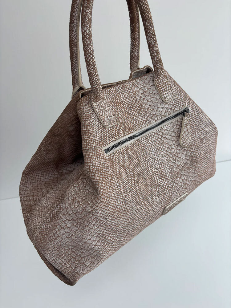 LIEBESKIND SNAKE SHOPPER POLAR