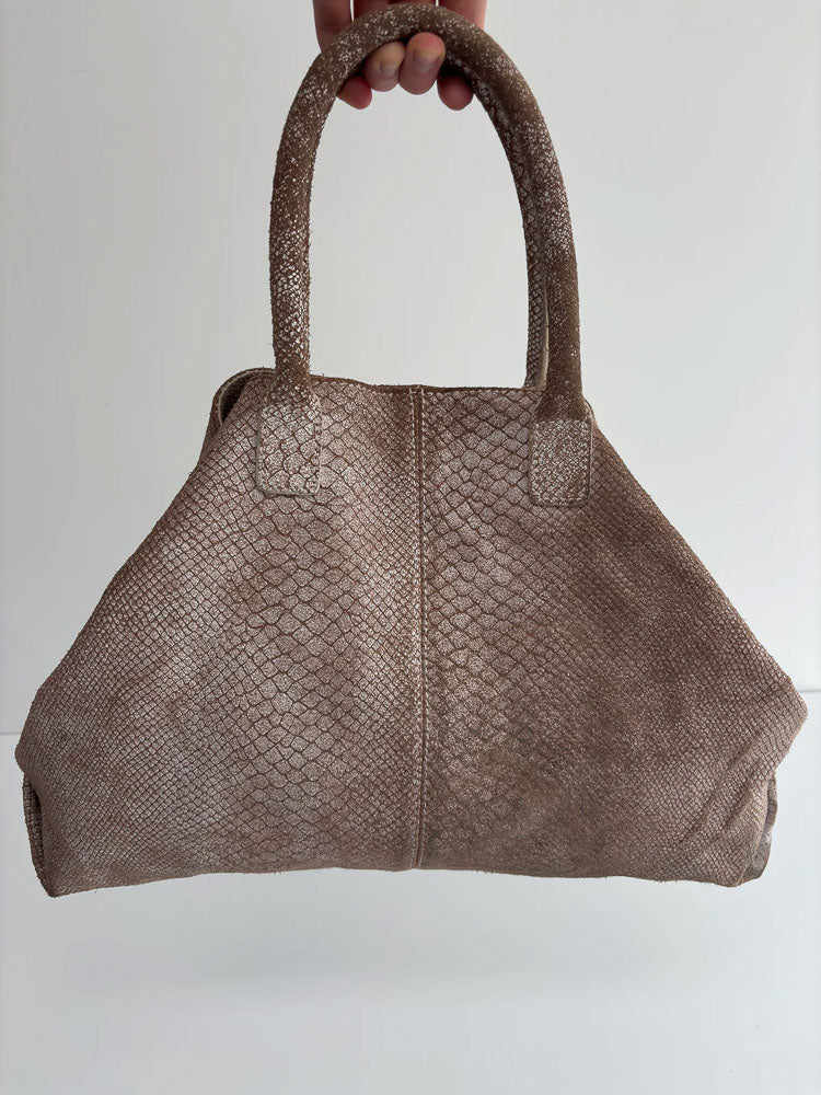 LIEBESKIND SNAKE SHOPPER POLAR