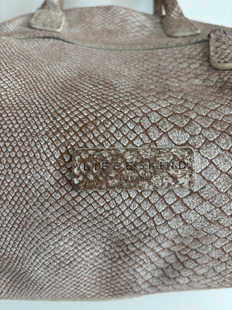 LIEBESKIND SNAKE SHOPPER POLAR