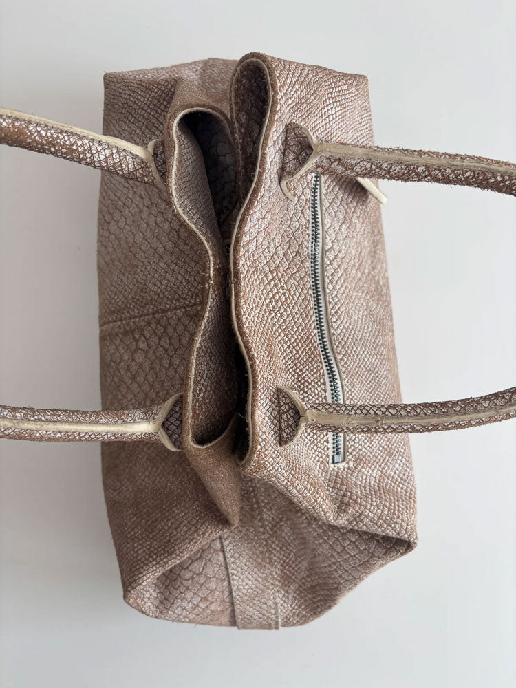 LIEBESKIND SNAKE SHOPPER POLAR