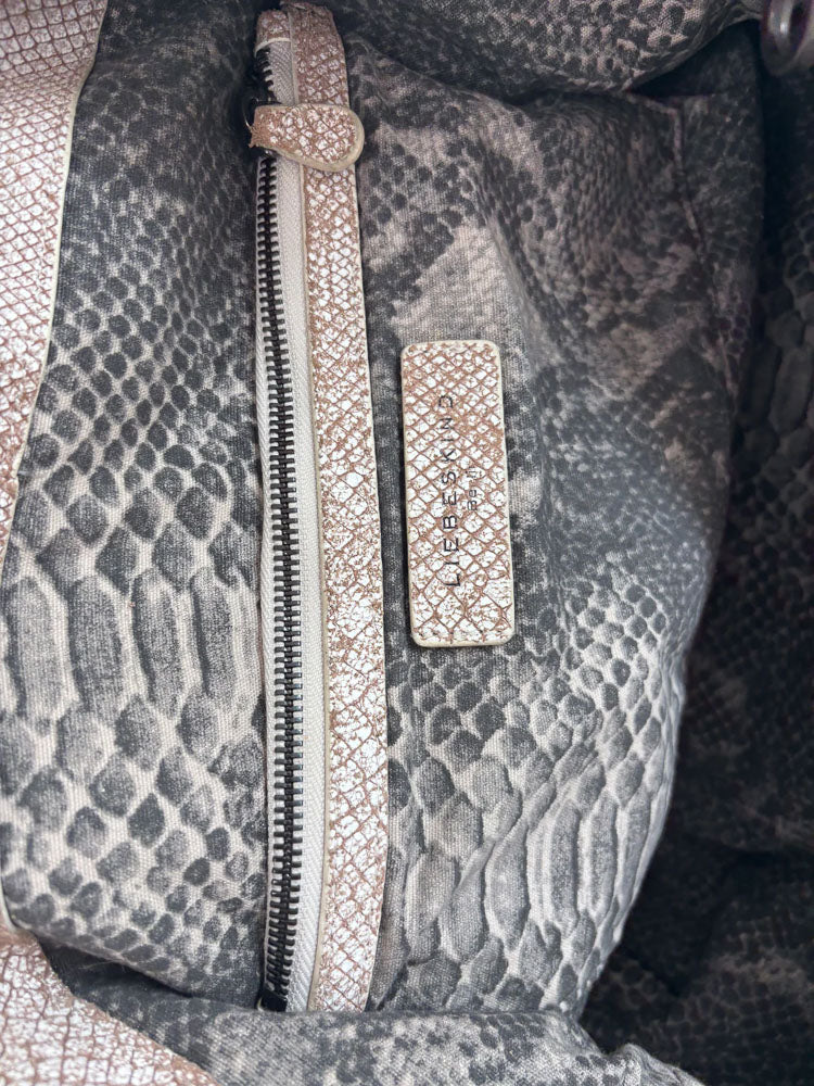 LIEBESKIND SNAKE SHOPPER POLAR