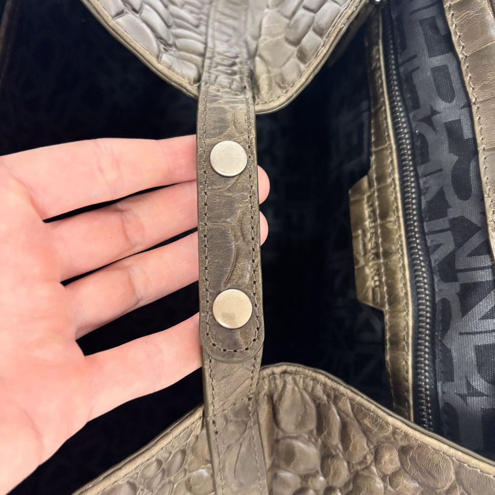 LIEBESKIND CROCO CHELSEA SHOPPER