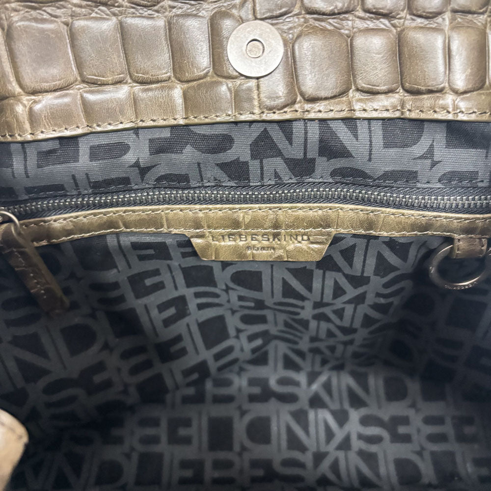 LIEBESKIND CROCO CHELSEA SHOPPER