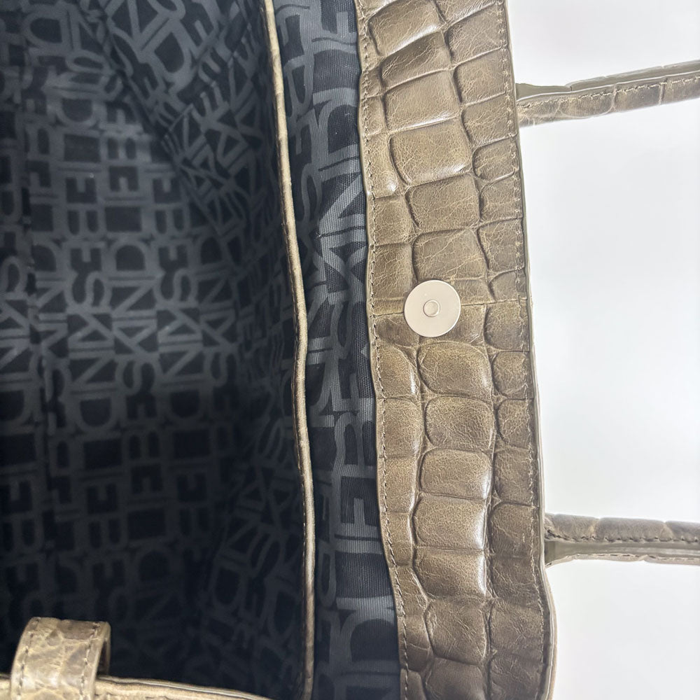 LIEBESKIND CROCO CHELSEA SHOPPER
