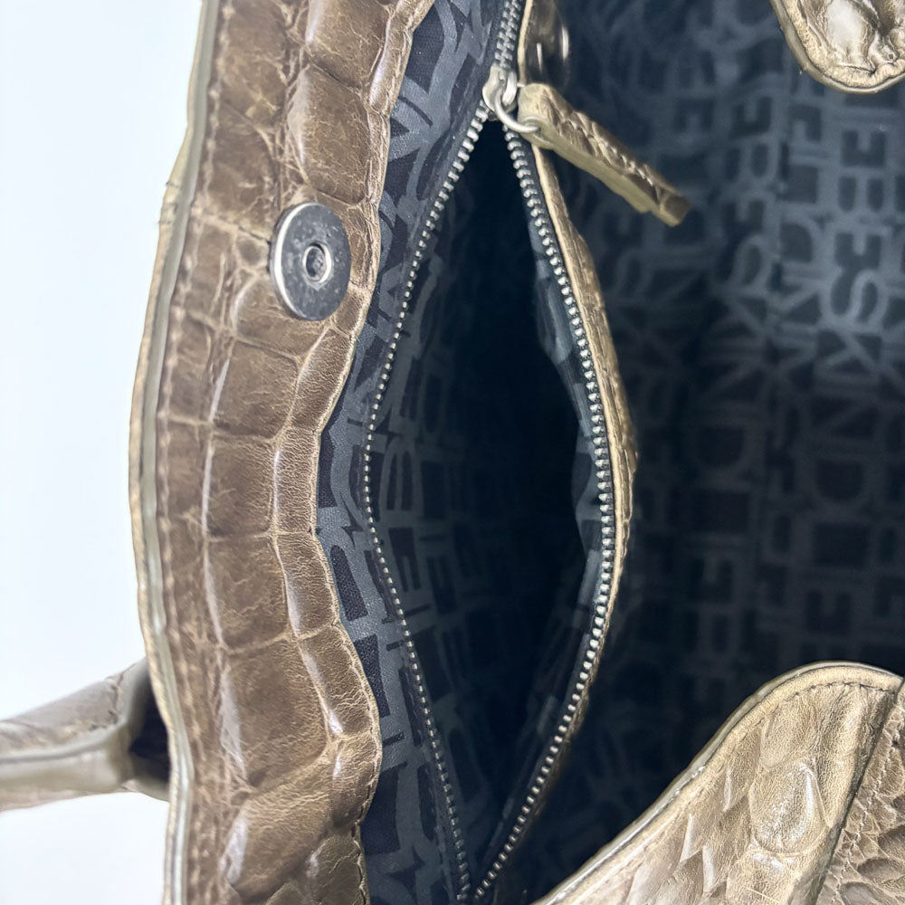 LIEBESKIND CROCO CHELSEA SHOPPER