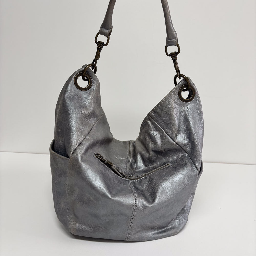 LIEBESKIND METALLIC FRINGE HOBO