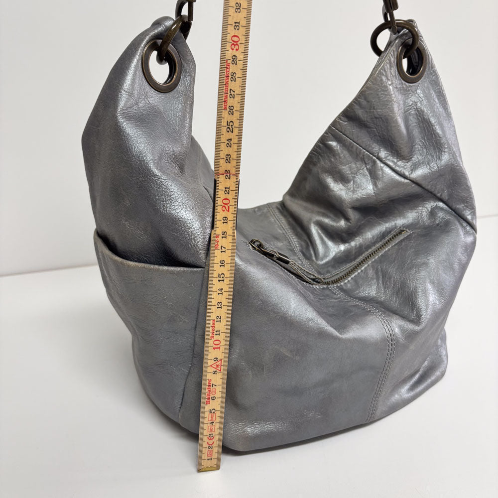 LIEBESKIND METALLIC FRINGE HOBO