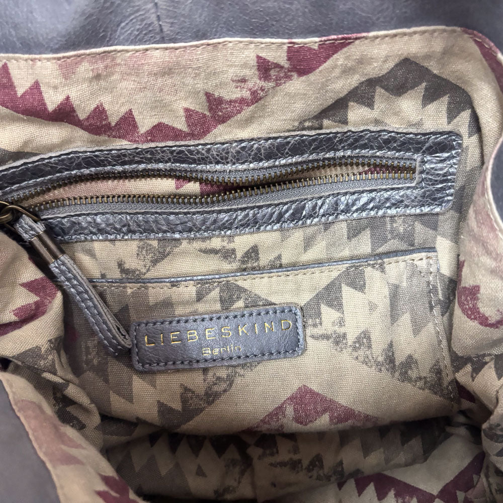 LIEBESKIND METALLIC FRINGE HOBO