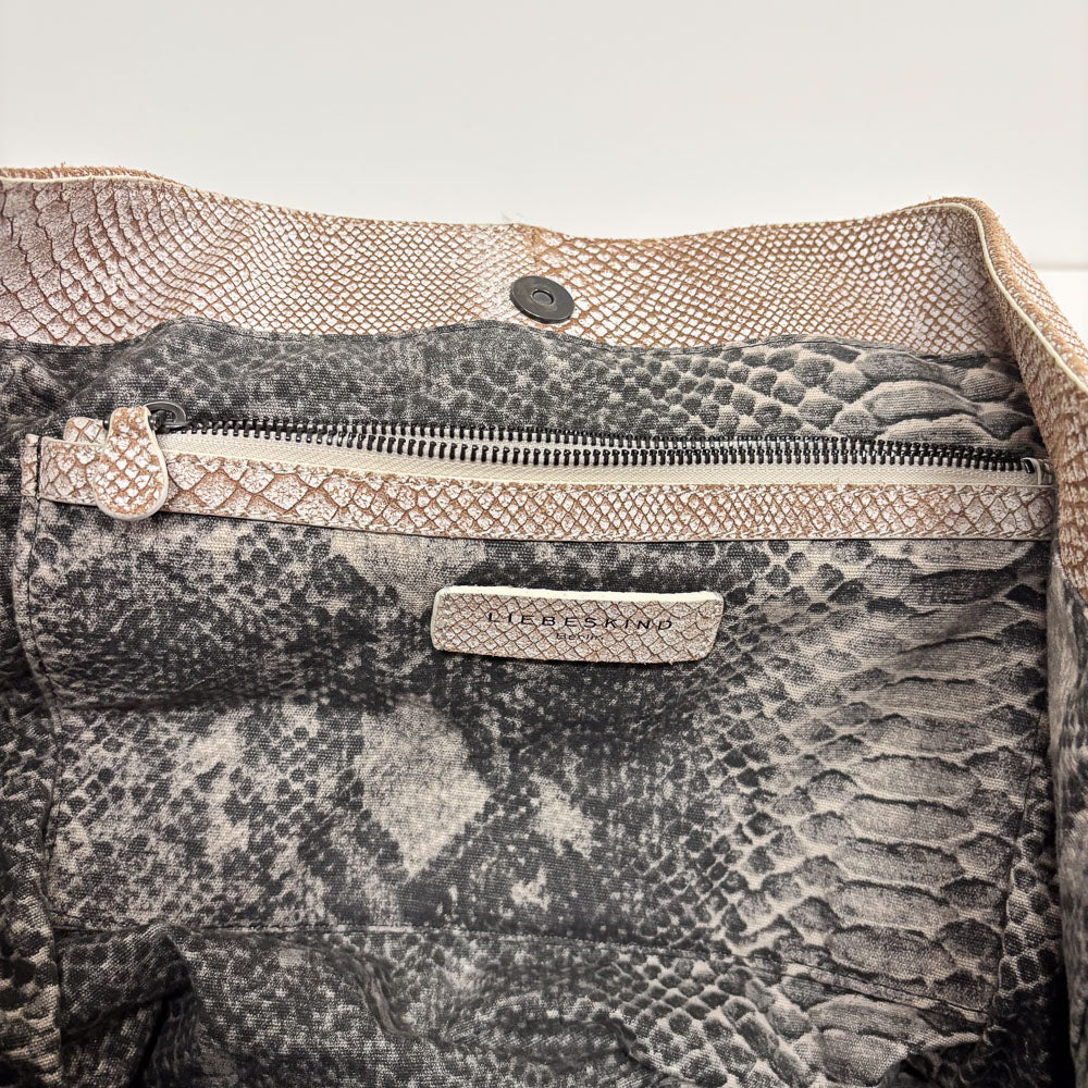 LIEBESKIND BIG SNAKE CHELSEA SHOPPER