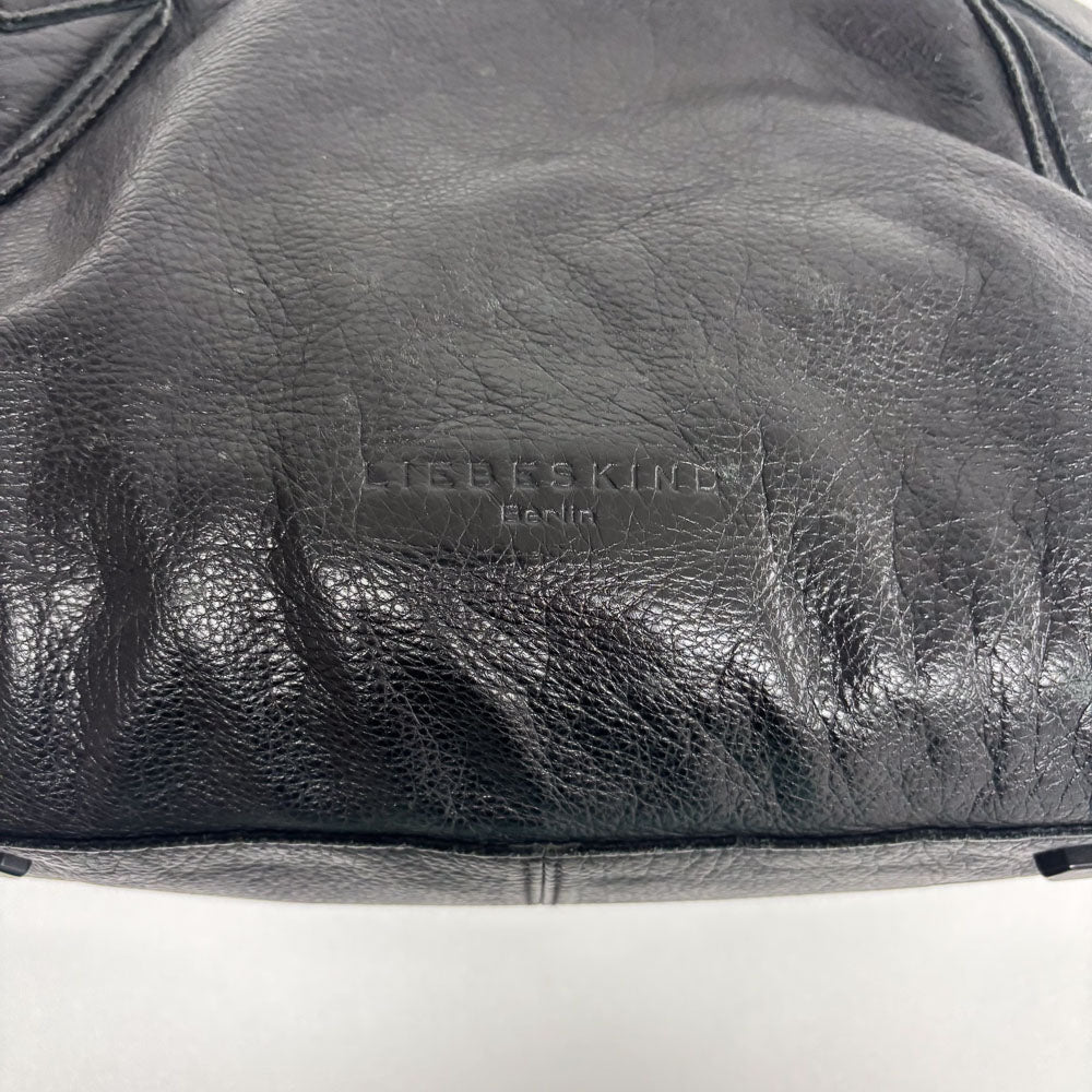 LIEBESKIND BLACK LEATHER HOBO