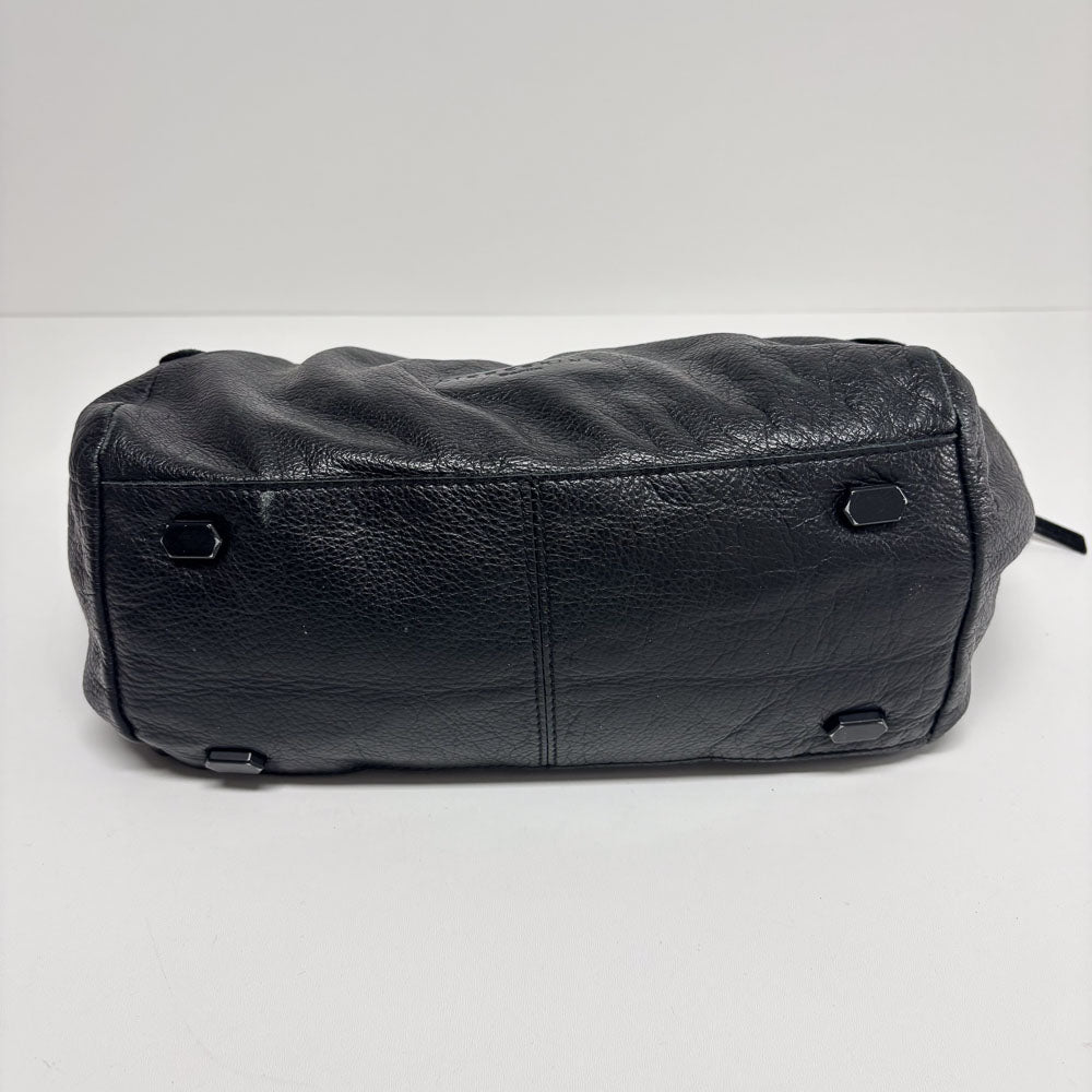LIEBESKIND BLACK LEATHER HOBO
