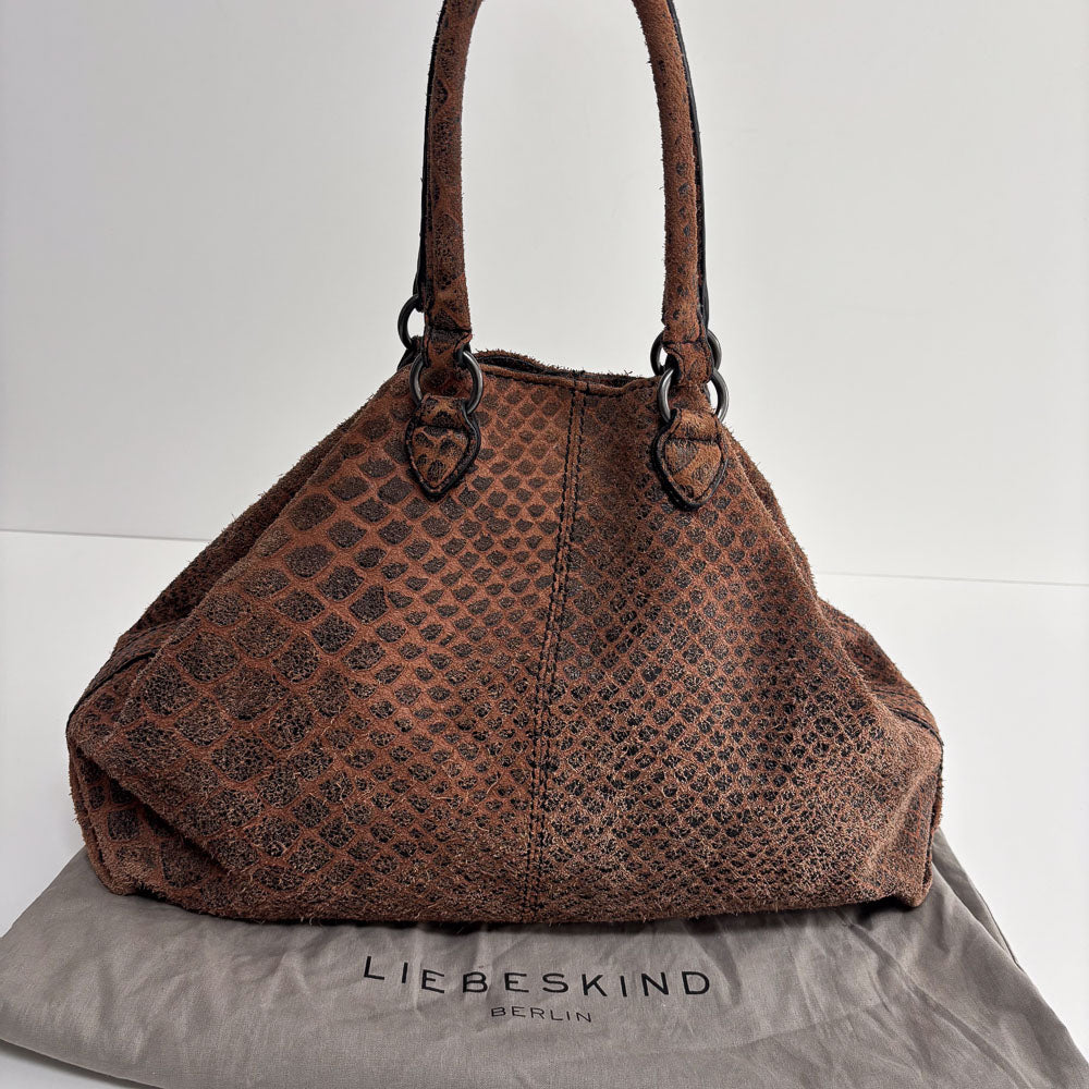 LIEBESKIND SUEDE SNAKE CHELSEA