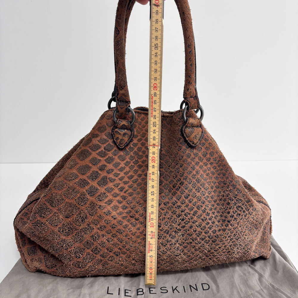 LIEBESKIND SUEDE SNAKE CHELSEA