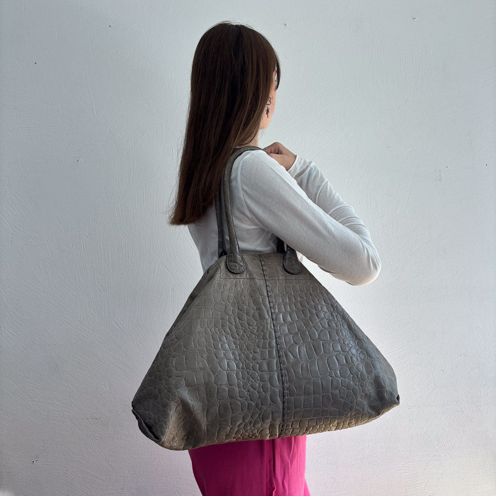 LIEBESKIND CROCO CHELSEA SHOPPER