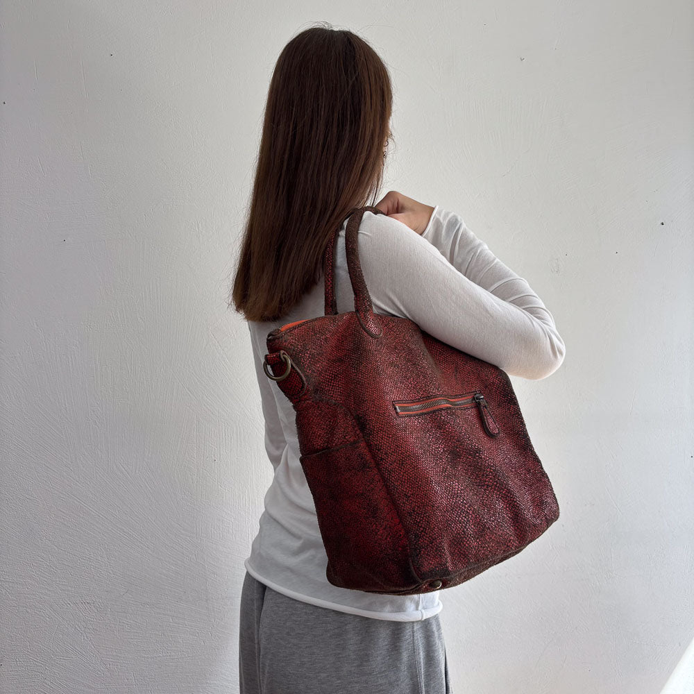 LIEBESKIND SNAKE CHELSEA SHOPPER