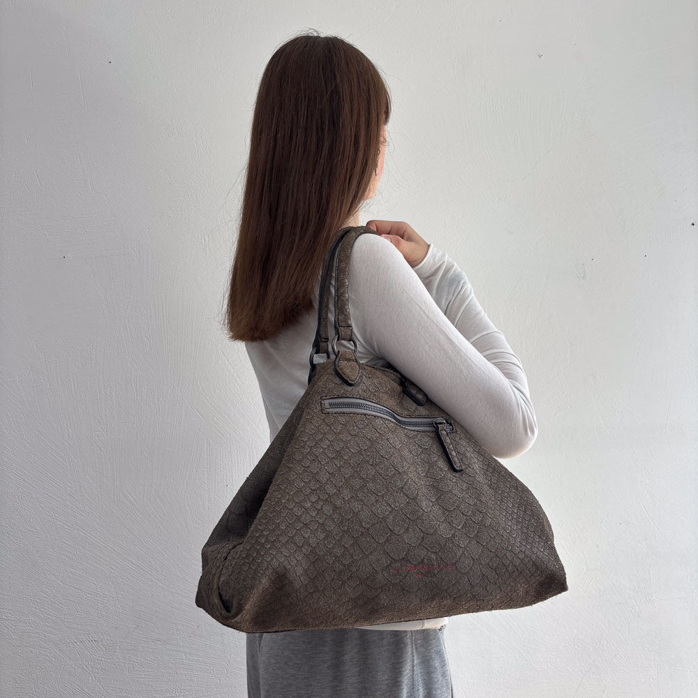 LIEBESKIND CROCO CHELSEA SHOPPER