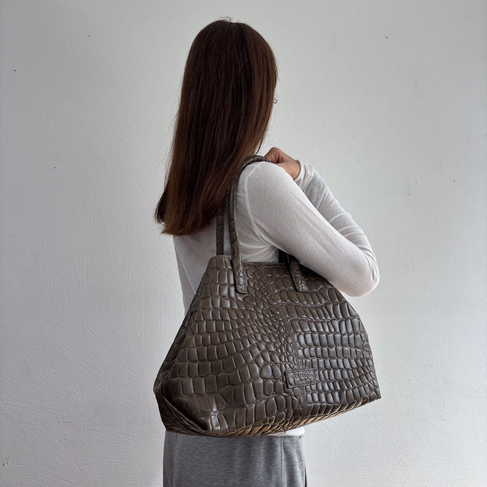 LIEBESKIND CROCO CHELSEA SHOPPER