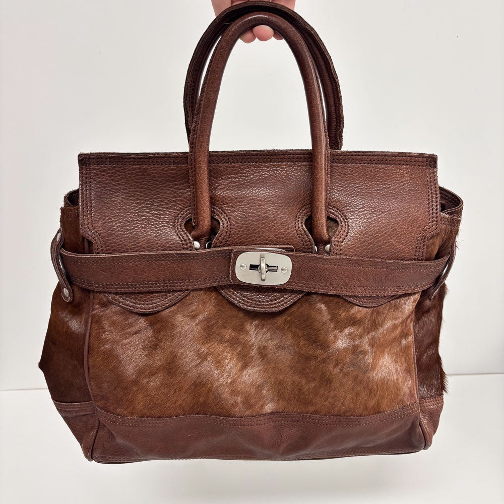 LIEBESKIND BROWN COW GLORIA