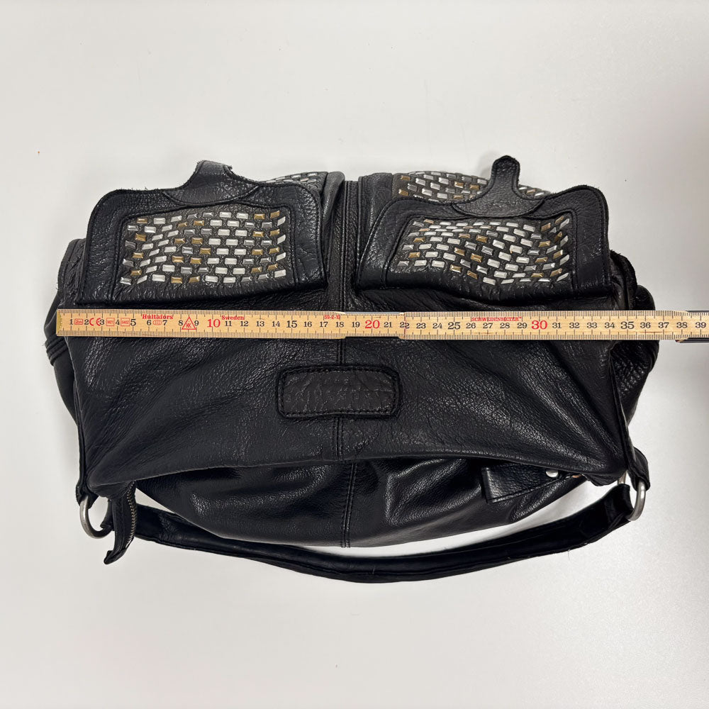 LIEBESKIND STUDS HOBO BLACK