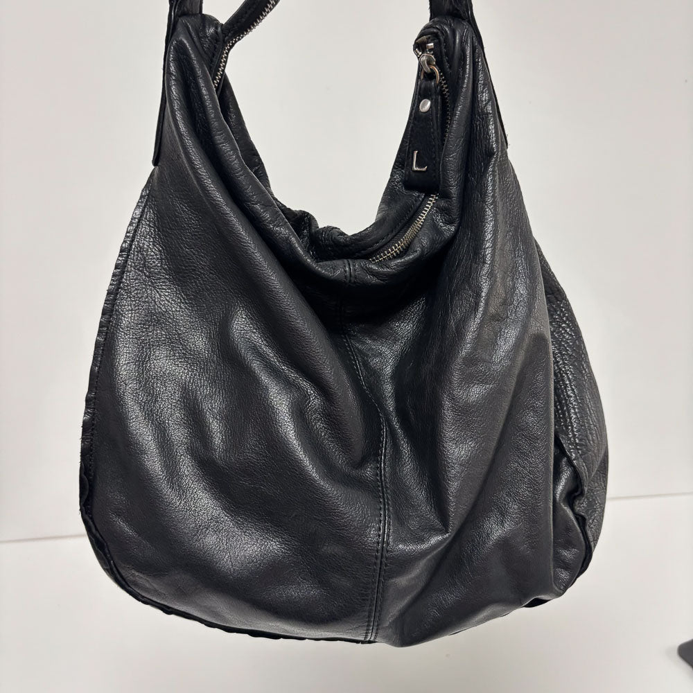 LIEBESKIND STUDS HOBO BLACK