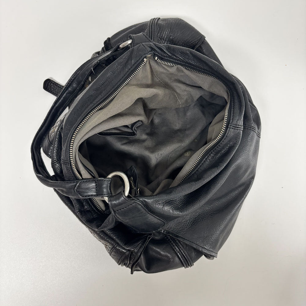LIEBESKIND STUDS HOBO BLACK