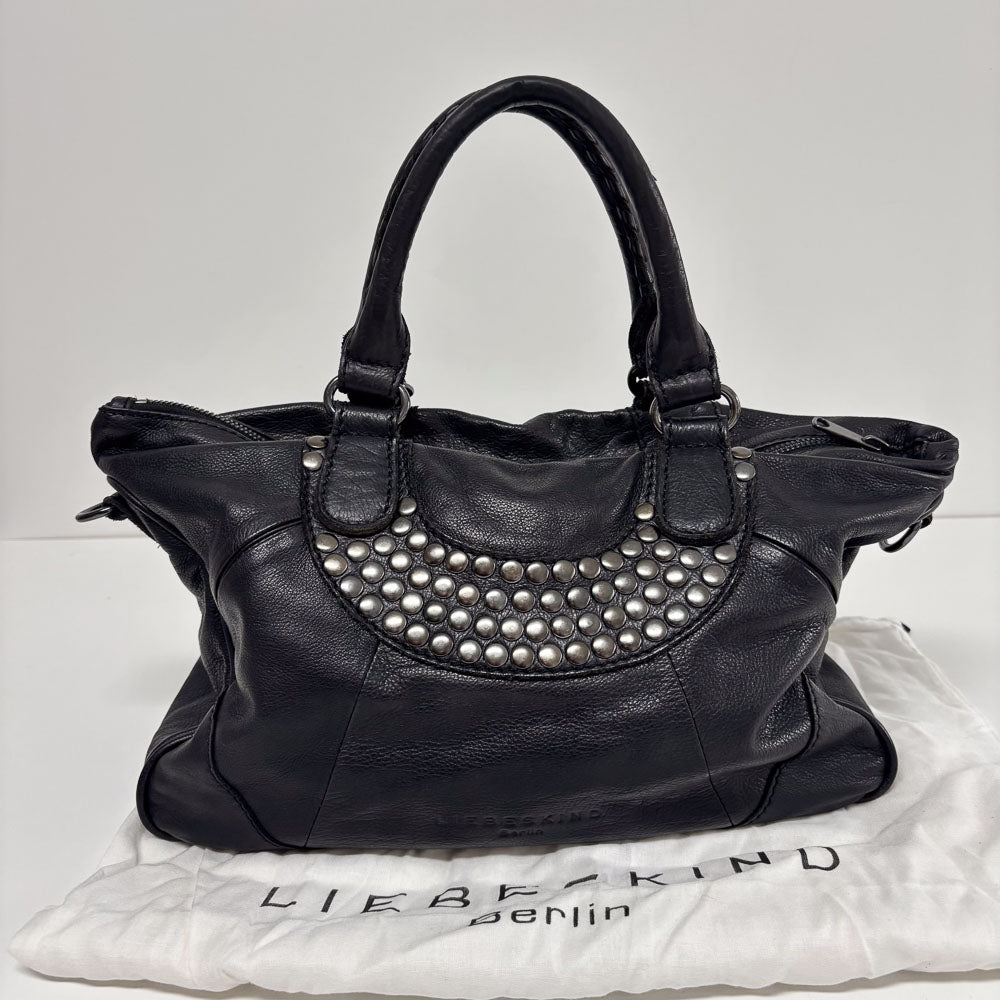 LIEBESKIND STUDS ESTHER BLACK