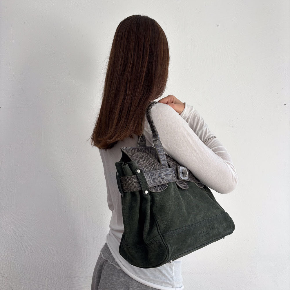 LIEBESKIND SATCHEL SNAKE & WALLET