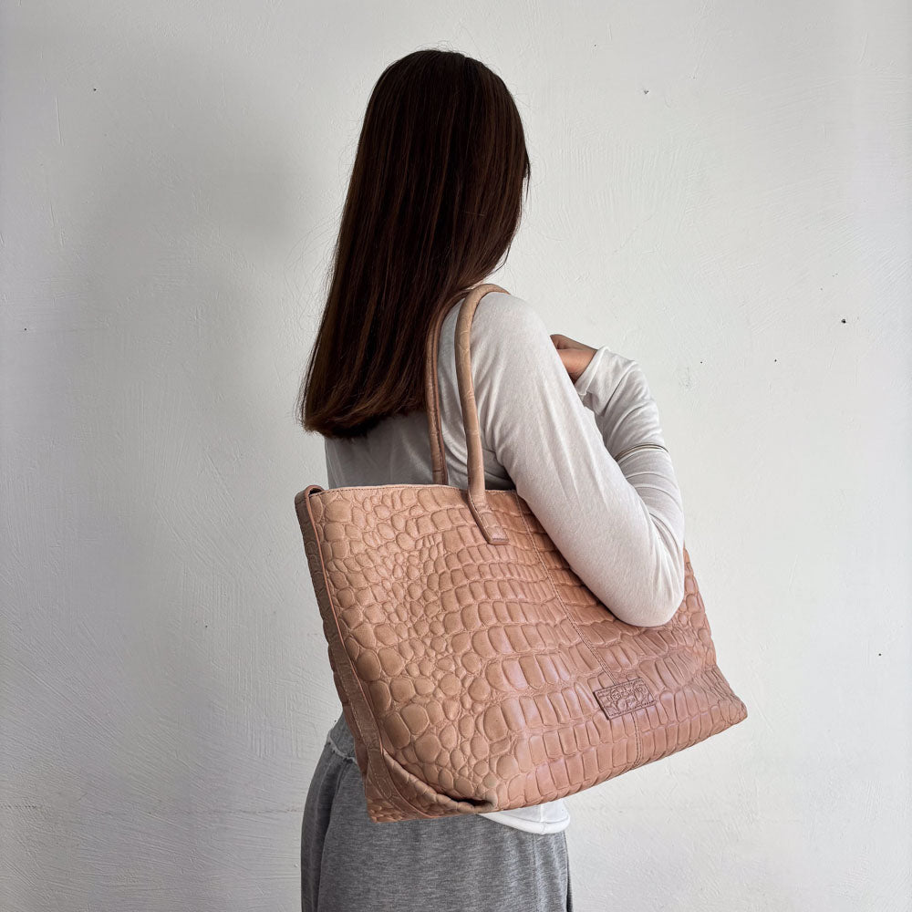 LIEBESKIND KROKO SHOPPER CHELSEA