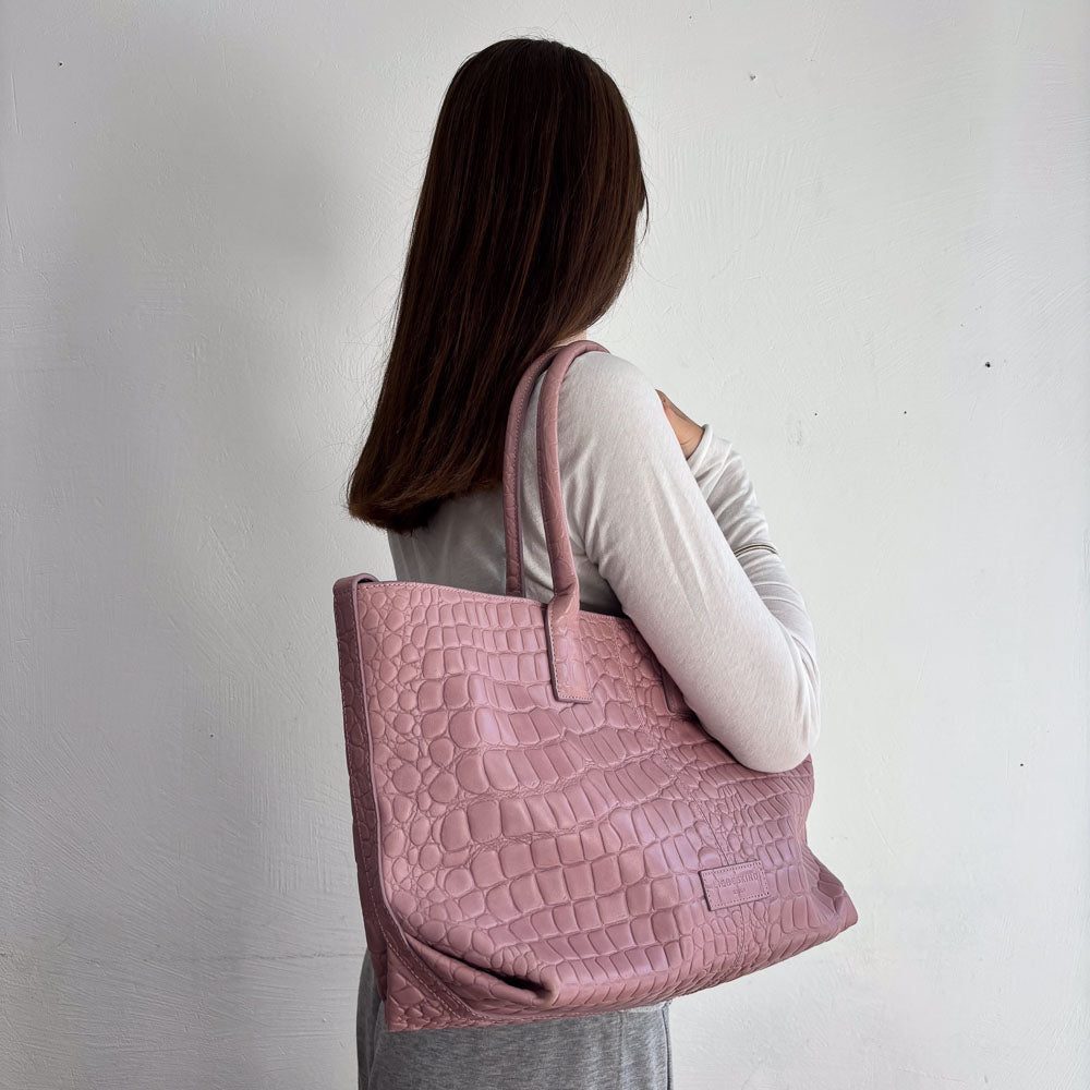 LIEBESKIND KROKO CHELSEA PINK