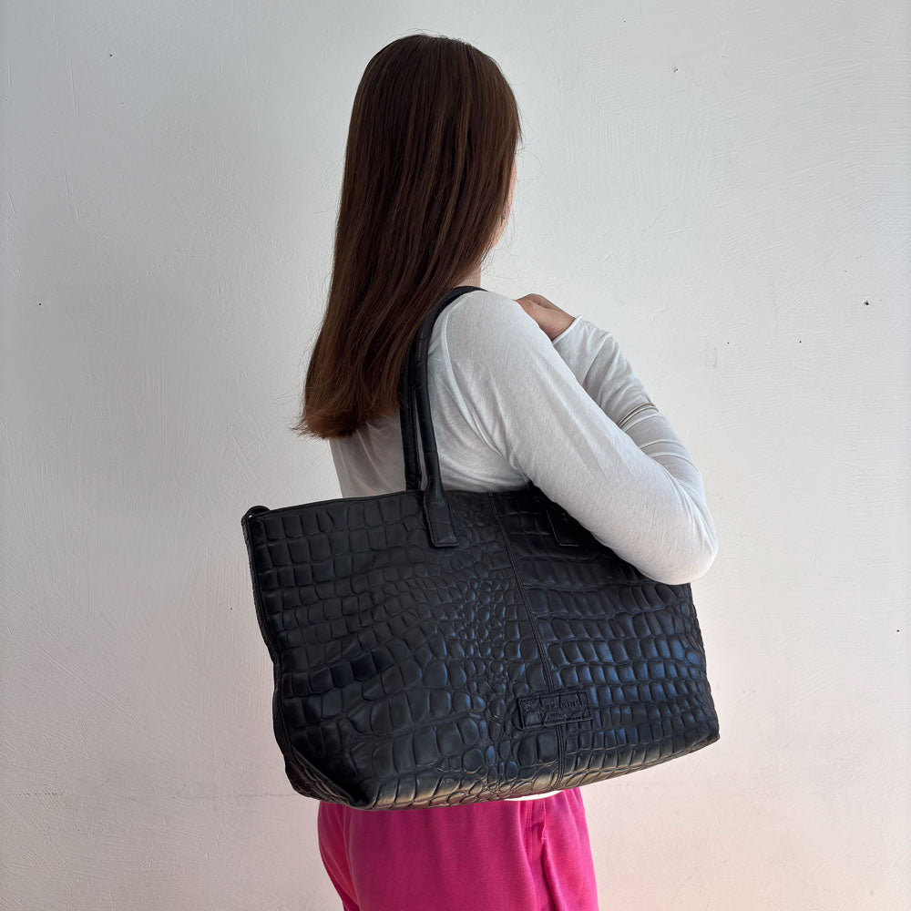 LIEBESKIND KROKO CHELSEA BLACK