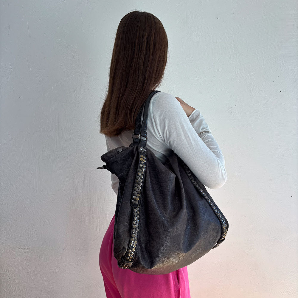 LIEBESKIND DENISE STUDS HOBO