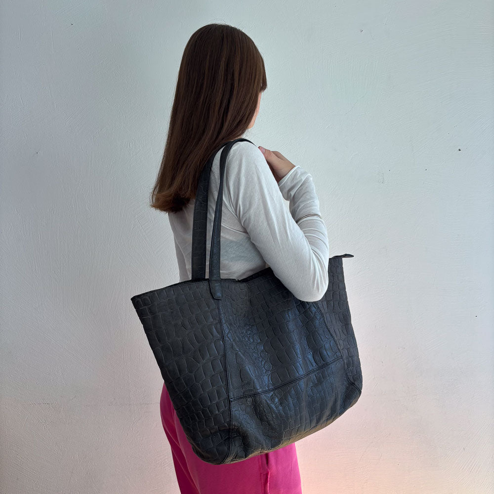 LIEBESKIND KROKO CHELSEA BLACK