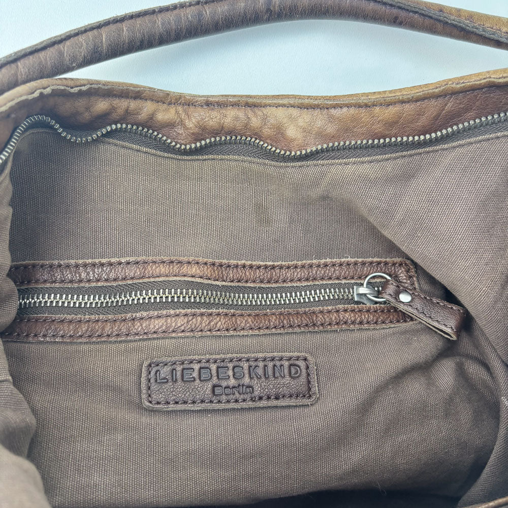 LIEBESKIND COSIMA HOBO BROWN