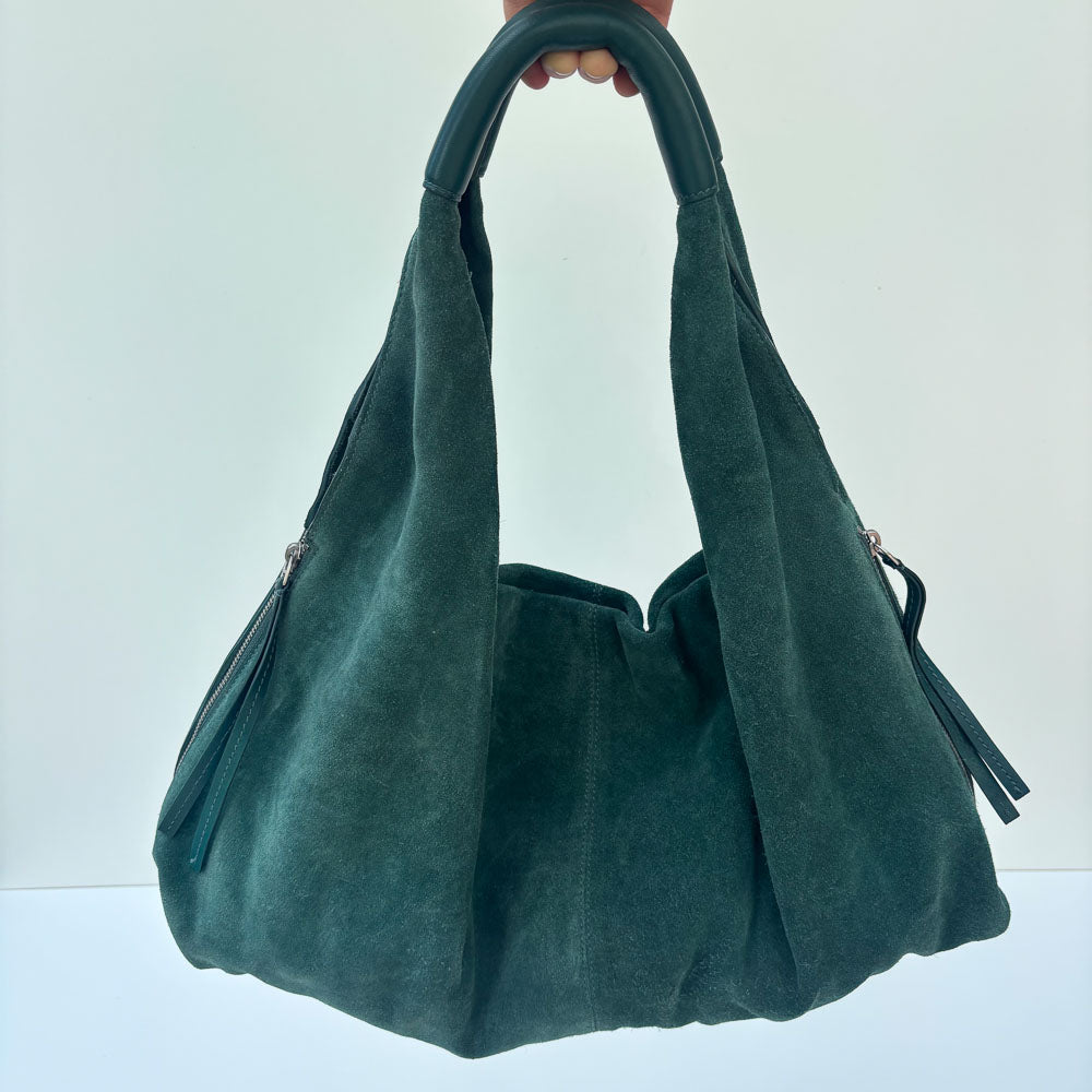 LIEBESKIND SCARLET SATCHEL TURQUOISE