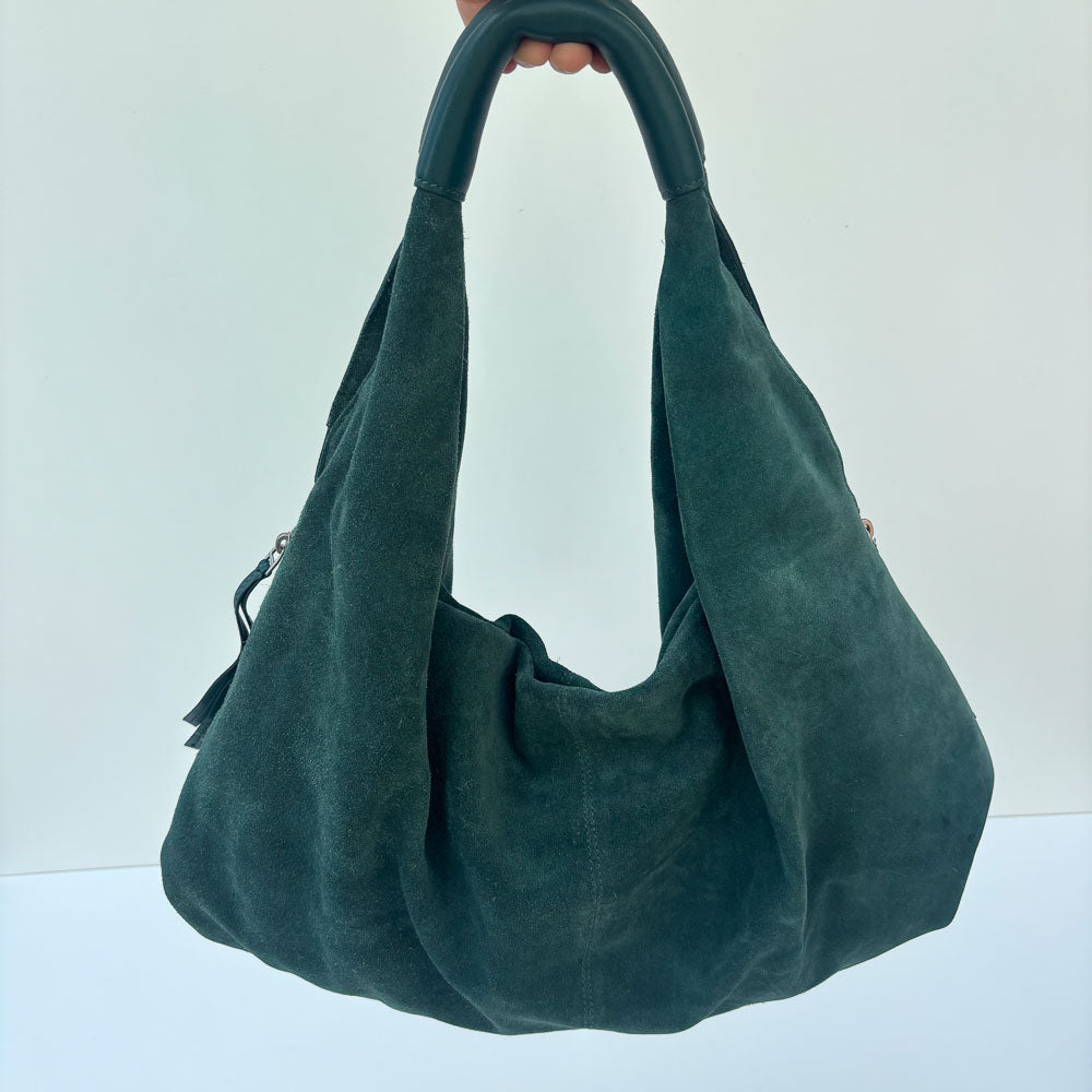 LIEBESKIND SCARLET SATCHEL TURQUOISE