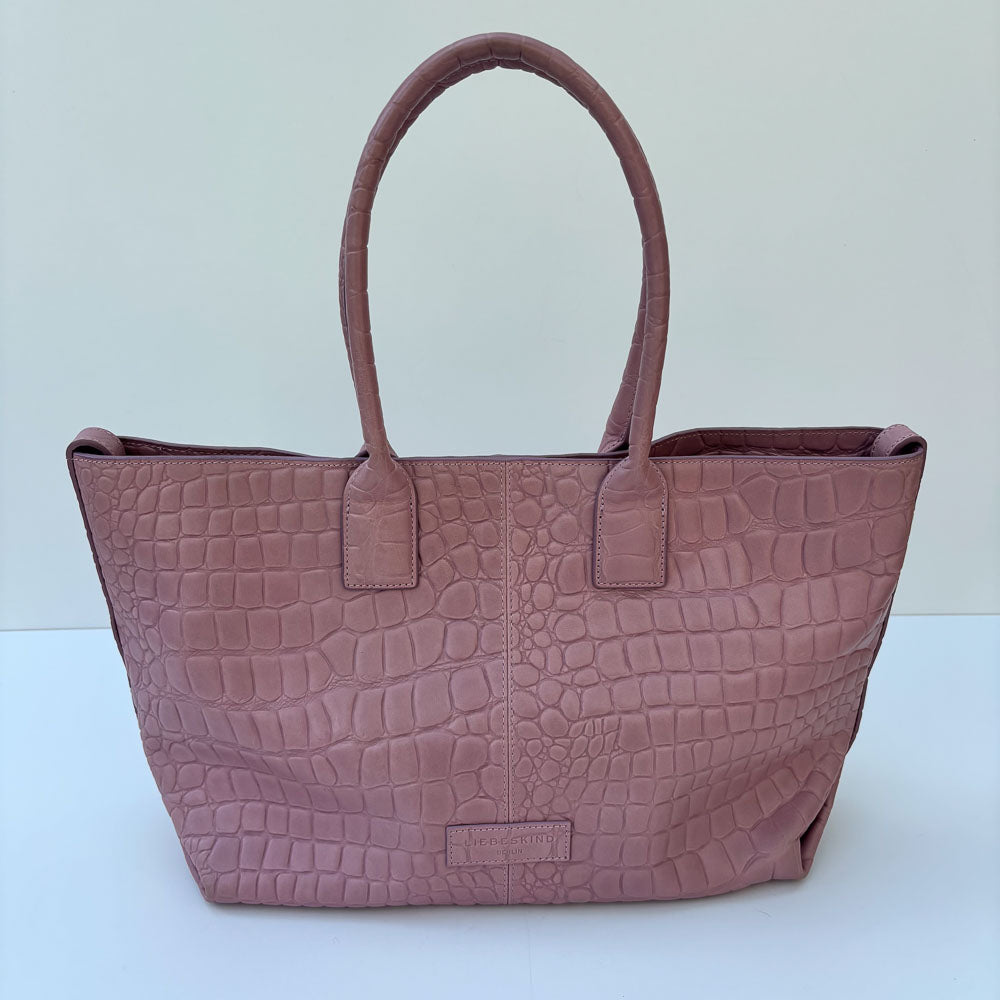 LIEBESKIND KROKO CHELSEA PINK