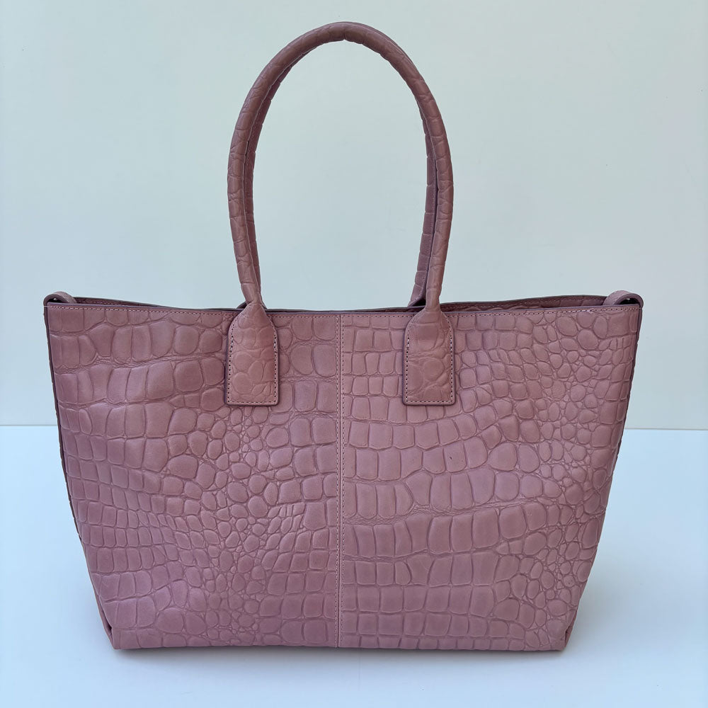 LIEBESKIND KROKO CHELSEA PINK