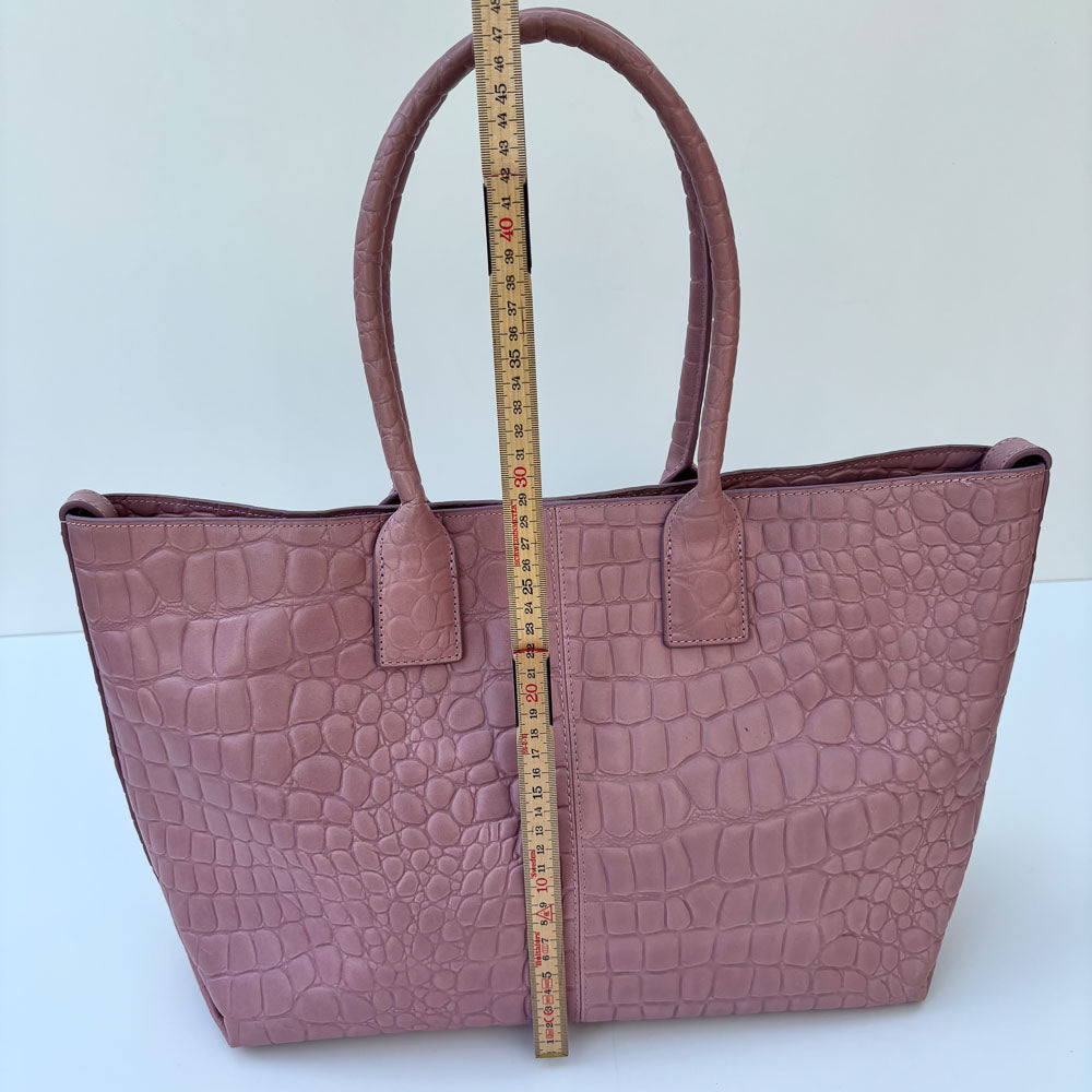 LIEBESKIND KROKO CHELSEA PINK