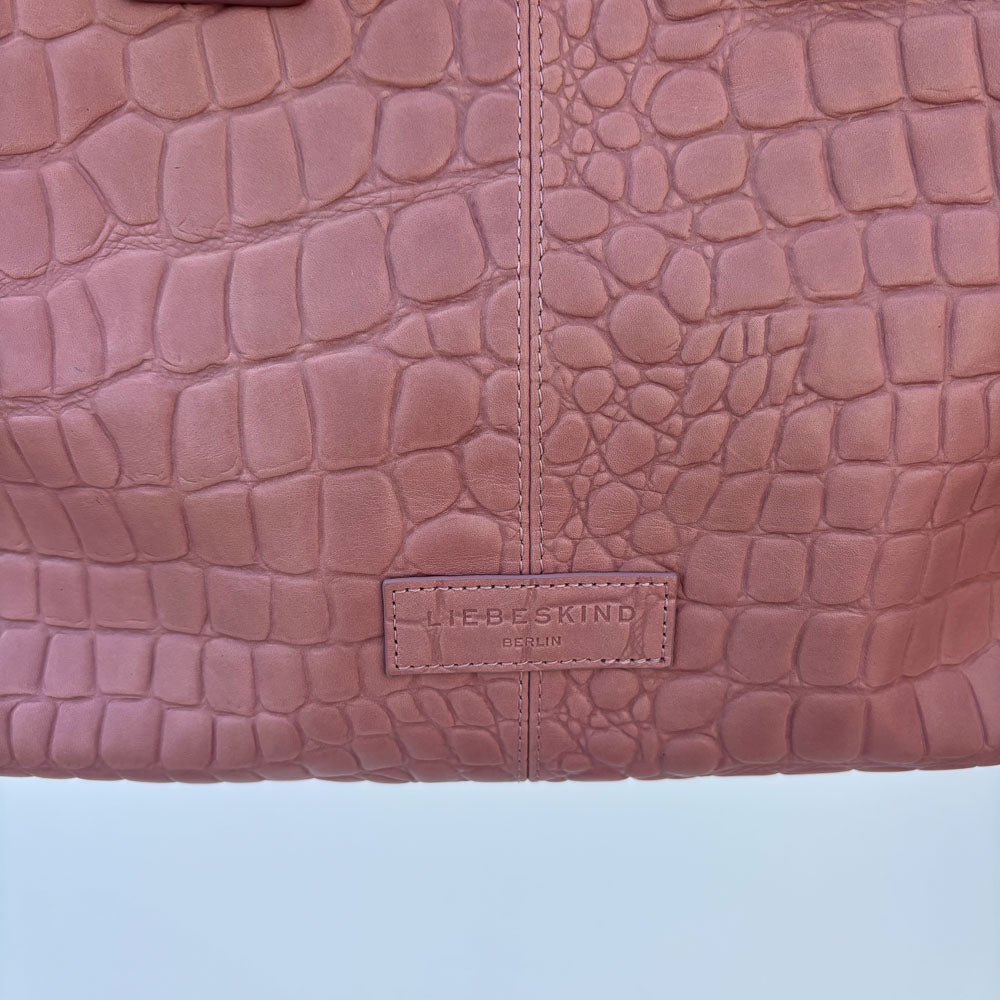 LIEBESKIND KROKO CHELSEA PINK